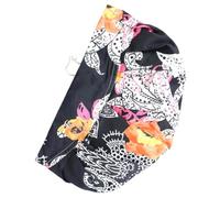 Polyester Working Hat Printed Shower Cap for Daily Salon Use | Creative Print Design, Easy Wash and Dry, Hair Containment, Comfortable Wear for Healthcare Staff