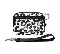 Polyester Wrist Waist Pack for Outdoor Sports Running with Multipocket Organization and Multicolor Option Leopard Print Travel Waist Pouch