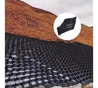 Polyethylene Gravel Grid for Landscaping 2Inch High Driveway Grates Durable Garden Shed Base HeavyDuty Ground Foundation Grids for Outdoor Pathways