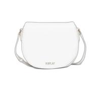 Polyethylene Handbag with Polyester Lining, female, Replay, Cross Body Bags, White, ONE SIZE, Bags ONE SIZE