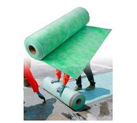 Polyethylene Waterproofing Tile Membrane,Waterproof Underlayment,0.9mm Thick Uncoupling Membrane Sheet for Basement Kitchens Roof Foundations(L 28.22ft-10m²)