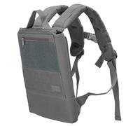 Polyfit Rucking Backpack 2.0 - Weighted Ruck Pack for Weight Plates - Patent Pending Side-Loading Rucksack for Exercise, Grey, L, Fitness