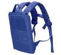 Polyfit Rucking Backpack 2.0 - Weighted Ruck Pack for Weight Plates - Patent Pending Side-Loading Rucksack for Exercise, Deep Blue, Large