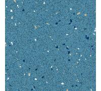 Polyflor Polysafe Astral Calcite Blue 4460 Blue Speckled Effect Non-Slip Commercial Vinyl Flooring Sheet-1M(3'3") X 2M(6'6")-2M²