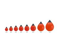 Polyform A3 fender and buoy red/blue head - 1 PC - 33.600.50RO - 3360050RO