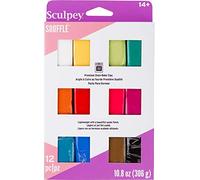 Polyform Clay Sculpey Souffle Multipack .9 oz 12 kg