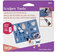 Sculpey Polyform Liquid Sculpey Silicone Bakeable Mold W/Squeegee-Jewerly