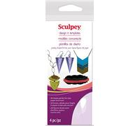 Polyform Plastic Sculpey Design It Templates-Jewellery Shapes