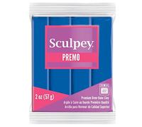 Sculpey Polyform Premo Sculpey Polymer Clay 2Oz Cobalt Blue Hue, Acrylic, Multicolour,1.9x4.49x5.71 cm