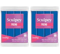 Polyform Premo Sculpey Polymer Clay 2Oz Cobalt Blue Hue, Acrylic, Multicolour (Pack of 2)