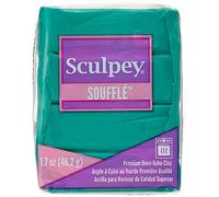 Polyform Sculpey Polyform SU 6323 48 g Individual Soufflé Clay Bar, Jade