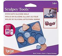 Polyform Sculpey Silicone Bakeable Mold-Bezel, APM8-80
