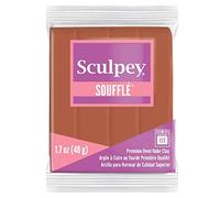 Polyform Sculpey Souffle Clay 2Oz Cinnamon, Acrylic, Multicolour, 1.52x4.44x6.09 cm