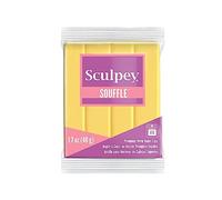 Polyform Sculpey SU 6072 48 g Individual Soufflé Clay Bar, Canary