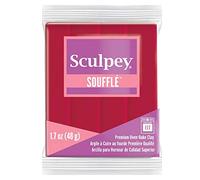 Polyform Sculpey Su 6083 48 g Individual Soufflé Clay Bar, Cherry Pie