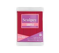 Polyform Sculpey Su 6083 48 g Individual Soufflé Clay Bar, Cherry Pie