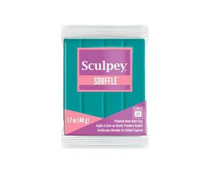 Polyform Sculpey Su 6505 48 g Individual Soufflé Clay Bar, Sea Glass