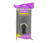 Polyform Super Sculpey ISCSS1SCULPT Firm Oven Bake Clay, Firm Grey, 1 lb/454 g
