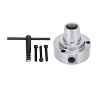 PolyGen 5C Collet Chuck 5in 5C Collet with 0.0006 TIR Accuracy, Hardened Rolling and Pinion Gear Design for Lathe Use, Supports 0.1 to 1.1in Collet Size Range