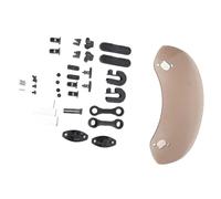 PolyGen Adjustable Windscreen Extension for existing windshields. This Universal Motorcycle Windscreen piece is a Clip On Spoiler for added ride comfort
