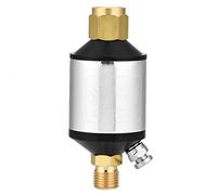 PolyGen Air Compressor Filter Featuring Standard 1/4 NPT Fittings, a Dedicated Paint Gun Filter and Trap that Connects to air Lines for Spray Guns and Pneumatic Tools