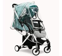 PolyGen All-Season Stroller with a Large Viewing Window for Outdoor Travel, Keeps Child Comfortable in Various Weather, A Universal Stroller Rain Cover (EVA Half-Open Window rain Cover)