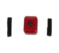 PolyGen Archery Bowstring Clamp for Drop Away Arrow Rest systems, a Metal Fastener Clip that also serves as the Adjustment Knob on the assembly (Red)