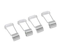 PolyGen Auto Close Door Spring Hardware, 4 Pack Stainless Steel Door Hinge Pin Closer for Automatic Closing, A Repair Part for Most Common Door Hinges