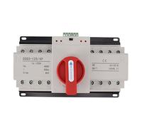 PolyGen Dual Power Automatic Switch 125A 400V, Automatic Transfer Switch with Manual Function, CB Class for Home, Building, and Public Facility Power Management