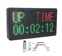 PolyGen Electronic Sports Scoreboard with Remote Control, Type C Powered Digital Score Counter with Timer and Countdown, Wall or Desk Mount for Badminton Games
