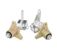 PolyGen Go Kart Steering Knuckle Spindle, 14mm 3 Stud with 78mm Hub Mounting, Steel Alloy Front Wheel Hubs Steering Spindle for ATV Quad and Drift Trike