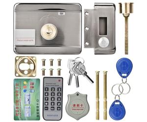 PolyGen Keyless Home Security Lock Component, This 12V Electronic Door Lock integrates with Building intercoms as Part of an Intelligent Access Control System