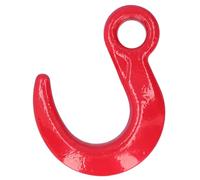 PolyGen Large Opening Safety Hook with 6500lb Capacity, a Forged Alloy Steel Construction Engineering Hook for Rigging Chains and Port Transportation
