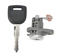 PolyGen Left Front Door Lock Cylinder Zinc Alloy Assembly for Driver Side as a Replacement for 3 2004-2009 Original Standard Fit Car Door Lock Cylinder Kit