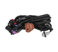 PolyGen License Plate Light Wiring Harness 10363788 with Park Assist Sensor Connector, Fits 1500 2500 HD 3500 HD 2007-2014, Rear Bumper Electrical Assembly