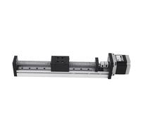 PolyGen Linear Motion Stage, CBX1605-200 Model with 200mm Stroke Length and 16mm Ballscrew, Precision Linear Stage Motion Actuator for Milling Machines