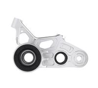 PolyGen Motorcycle Front Shock Absorber Caliper with Integral Radiation Code, Aluminum Alloy CNC Build, a Direct Replacement for GTS GTV 125 250 300 2023 to 2024 (Silver)