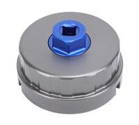 PolyGen Oil Filter Cap Wrench 64.3mm 14 Flute with 27mm Hex Socket, Oil Filter Cap Removal Tool for GS350, IS250, RX350, and