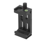 PolyGen Phone Tripod Clamp with Cold Shoe Mount, 60-90mm Adjustable Range, Arca Slot Base, Tripod Phone Mount Adapter with 1/4in / 3/8in Holes for Filming