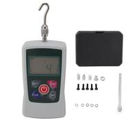 PolyGen Push Pull Gauge with 20N to 200N Range, Digital Force Meter with Aluminum Alloy Body and Digital Display for Laboratory and Quality Control Testing
