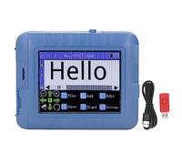 PolyGen QR Code Printing Machine with 2-12.7mm Adjustable Print Height and 3.5inch Color Screen, Mini Smart Inkjet Printer for Pipe, Cable, and Plate