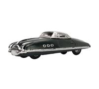 PolyGen Tinplate Car Ornament with Flexible Wheels for Desktop Display and Gifting, a Nostalgic Retro Limousine Model with Vintage Handcrafted Details