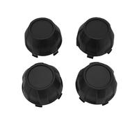 PolyGen Tire Wheel Hub Caps Black Durable ABS OE Number 11065 1341 Replacement Center Hub Cap Covers for KRX 1000 2020/2021 / 2022