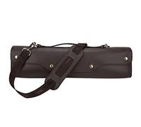 PolyGen Wind Instrument Storage Case with Adjustable Shoulder Strap for Concerts and Lessons, a Flute Carrying Bag Offering Versatile Carrying Options (Coffee)