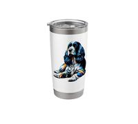 Polygon Art Cocker Spaniel Spaniels Stainless Steel Insulated Tumbler