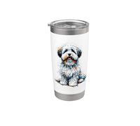 Polygon Art Coton de Tulear Stainless Steel Insulated Tumbler