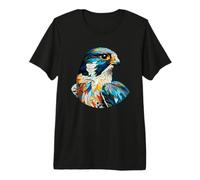 Polygon Art Peregrine Falcon Peregrines Premium T-Shirt