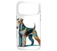 Polygon Art Wire Fox Terrier Case for iPhone 17 Pro Max