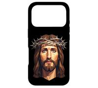 Polygon Jesus Christ Geometric Christianity Case for iPhone 17 Pro