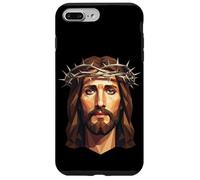 Polygon Jesus Christ Geometric Christianity Case for iPhone 7 Plus/8 Plus